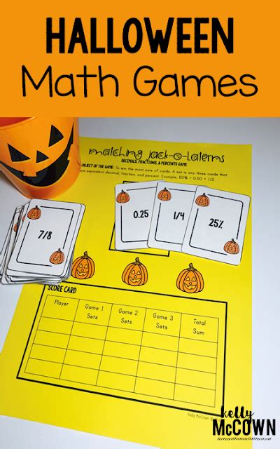 Kelly Mccown Halloween Middle School Math Activities And Halloween Math Middle School - Halloween Math Middle School