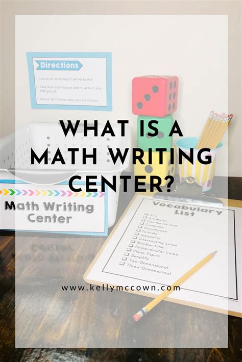 Kelly Mccown Math Centers Writing Prompts Math Writing Prompts Middle School - Math Writing Prompts Middle School