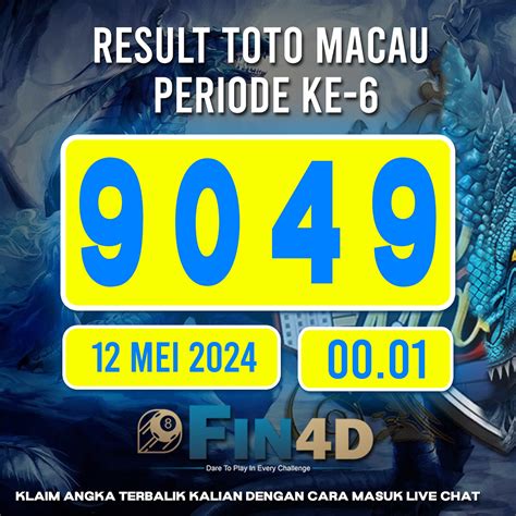 KELUARAN 4D MACAU 🔒 PREDIKSI MACAU - Info Bocoran Togel Toto Macau 4D 5D Paling