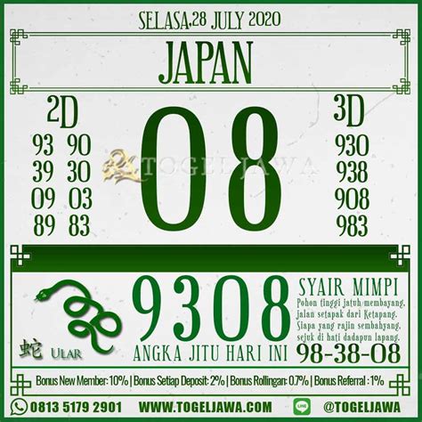 KELUARAN JEPANG HARI INI ♉ Result Japan Togel Jam 17 : 30 WIB Live Keluaran Tercepat Hari Ini