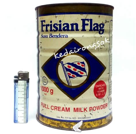 kemasan susu bendera jaman dulu