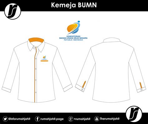 Kemeja Kementrian Bumn Mitra Pengadaan Seragam No 1 Desain Baju Bumn - Desain Baju Bumn