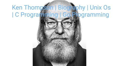 ken thompson biography unix