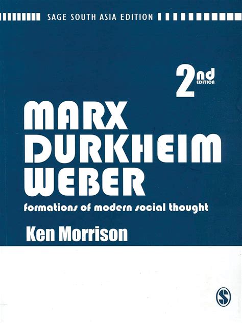 Download Ken Morrison Marx Durkheim Weber 