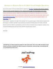 Download Kenexa Proveit Excel Test Answers 2007 Pdf Free Download 