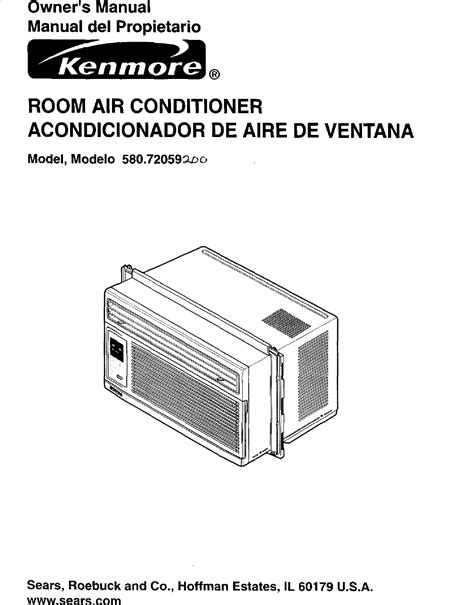 Read Online Kenmore Air Conditioner Manual File Type Pdf 