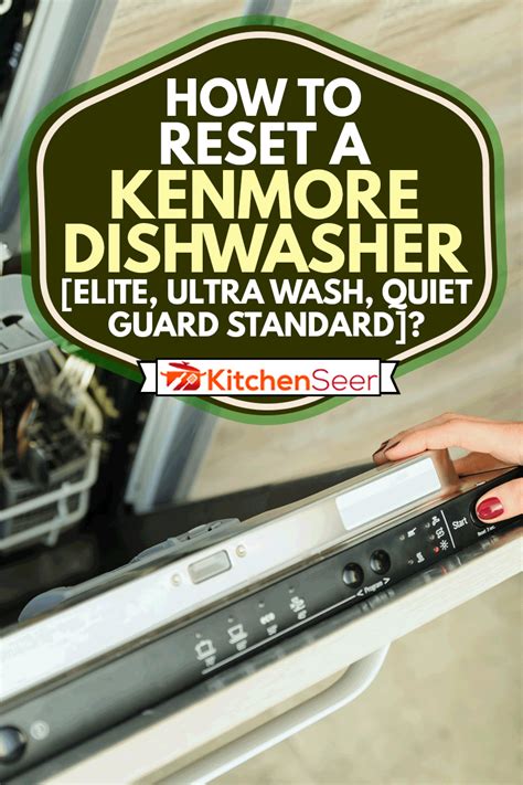 Read Kenmore Dishwasher Troubleshootine Guide 