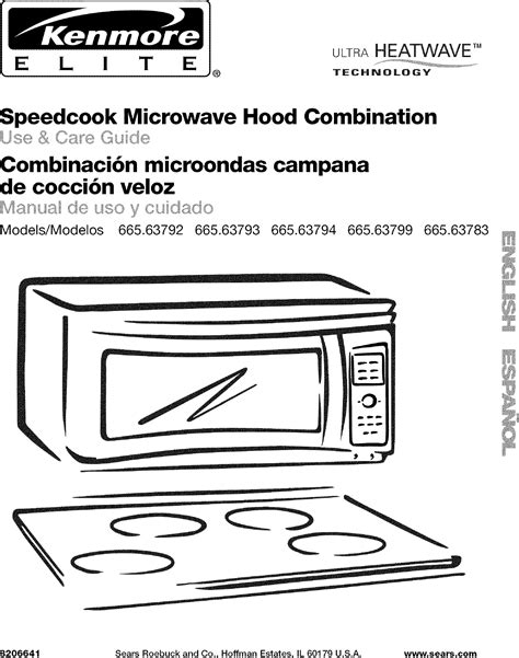 Read Kenmore Elite Microwave 88523 Manual 