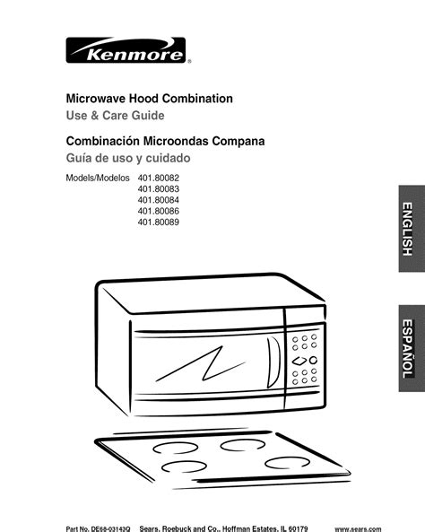 Full Download Kenmore Elite Microwave Model 721 Manual File Type Pdf 