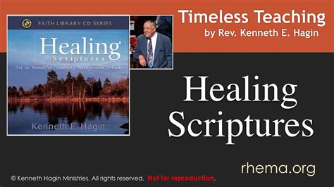Kenneth Hagin Healing Scriptures