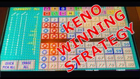 keno strategies