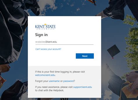 Kent State Login Flashline