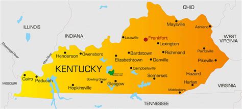 kentucky map state