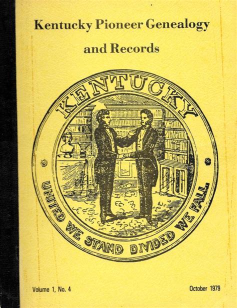 Full Download Kentucky Pioneer Genealogy And Records 