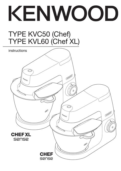 Read Online Kenwood Chef Instructions Manual 