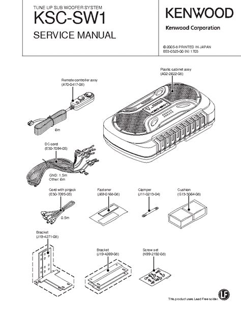 Read Kenwood Ksc Sw1 User Guide 