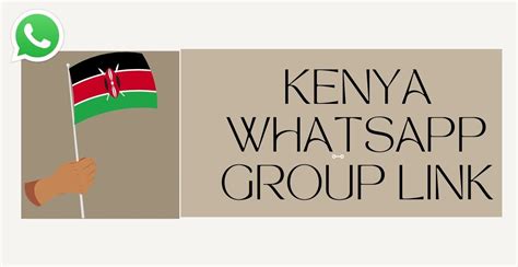 Kenya Link   520 Great Kenya Whatsapp Group Links To Join - Kenya Link