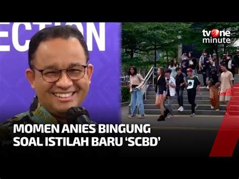 KEPANJANGAN SCBD - Apa Itu SCBD yang Disinggung Anies Usai Viral Citayam Fashion