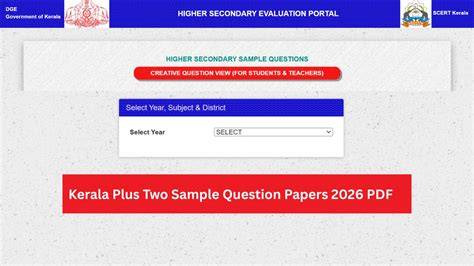 kerala higher secondary model question papers physics