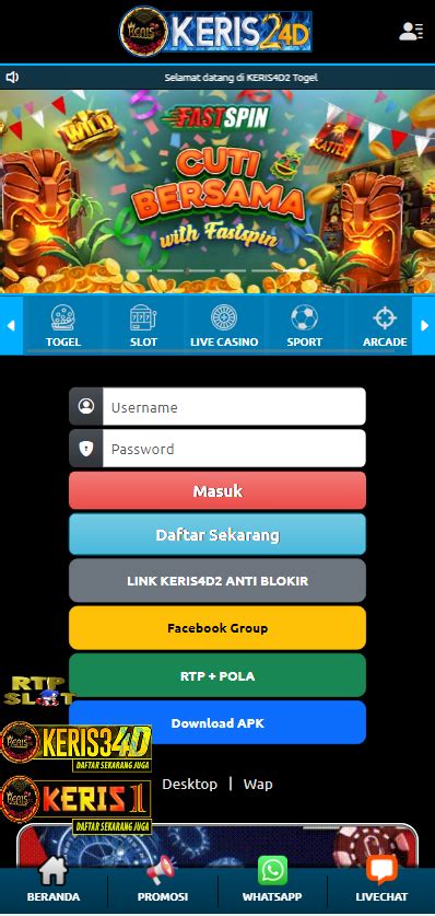 KERIS4D2 LINK: Daftar Slot88 Toto 4D Slot Gacor Hari Ini Situs Judi 