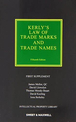 Full Download Kerlys Law Of Trade Marks And Trade Names 