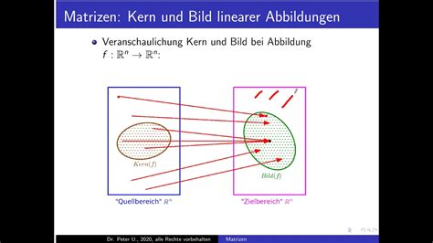 Kern Einer Matrix