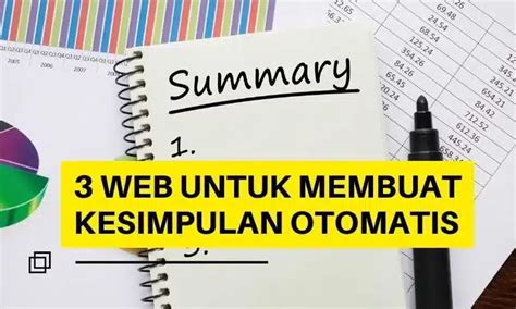 KESIMPULAN OTOMATIS - Cara membuat kesimpulan otomatis untuk website, gampang