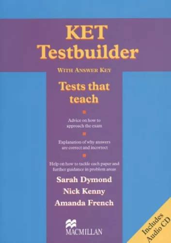 ket testbuilder with answer key