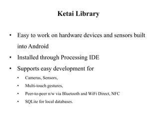 ketai library for processing request