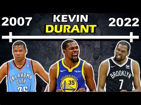 kevin durant teams in order