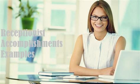 Key Achievements Receptionist