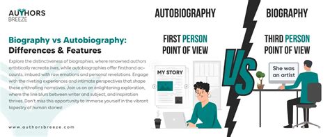 key features of biography and autobiography differences