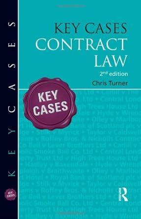 Read Online Key Cases Contract Law 