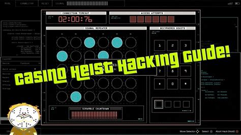 keypad hack casino heist