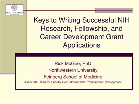 Full Download Keys To Writing Successful Nih Research And Career 