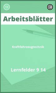 kfz technik lernfeld 14