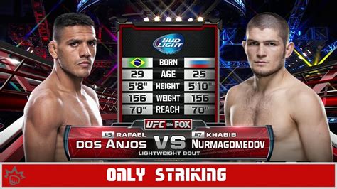 khabib vs dos anjos