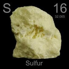 khasiat sulfur