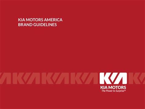 Full Download Kia Brand Guidelines 