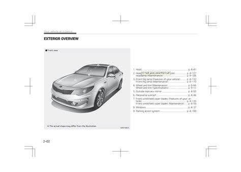 Download Kia Optima User Guide Instruction For Beginer 