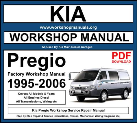 Full Download Kia Pregio Repair Guide 