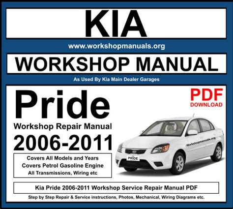 Full Download Kia Pride Service Manual Download 