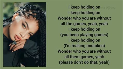 Kiana Ledé Wicked Games Lyrics Genius Lyrics Lirik Lagu You You Know My Weaknesses - Lirik Lagu You You Know My Weaknesses