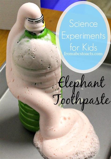 Kid Friendly Elephant Toothpaste Demo Science Notes And Toothpaste Words Worksheet - Toothpaste Words Worksheet