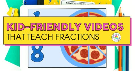 Kid Friendly Videos That Teach Fractions Lucky Little Kid Fractions - Kid Fractions