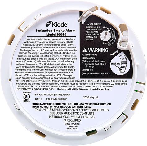 kidde i9010 manual