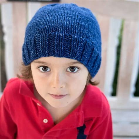 Kids Beanie Knitting Pattern