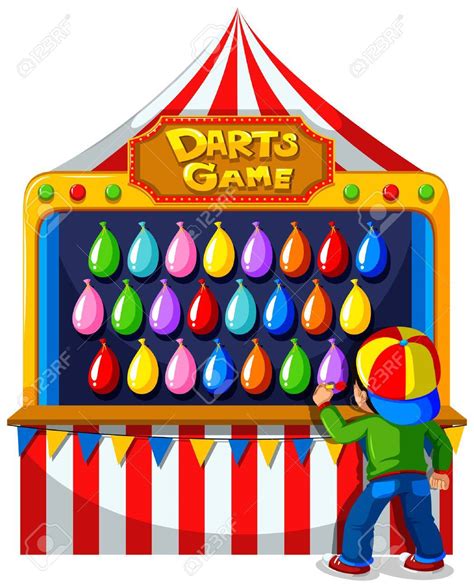 Kids Carnival Games Clipart