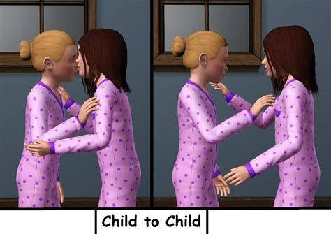kids first kiss sims 4