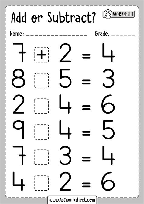 Kids Math Basic Addition Subtraction Multiplication Division Basic Subtraction - Basic Subtraction